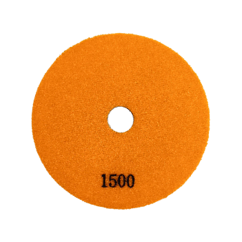 <p>Polijst pad droog voor beton korrel 1500 - 125 mm</p>