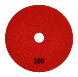 <p>Polijst pad droog voor beton korrel 100 - 125 mm</p>