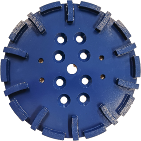 <p><span><em>Standaard schuurschijf &oslash; 250 voor Blastrac machine voor het schuren van beton : hard voor zachte materialen</em></span></p>